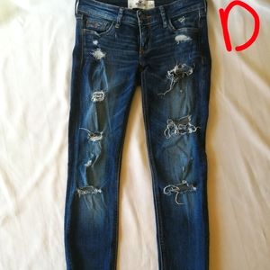 2/$25 Hollister Ripped Jeans